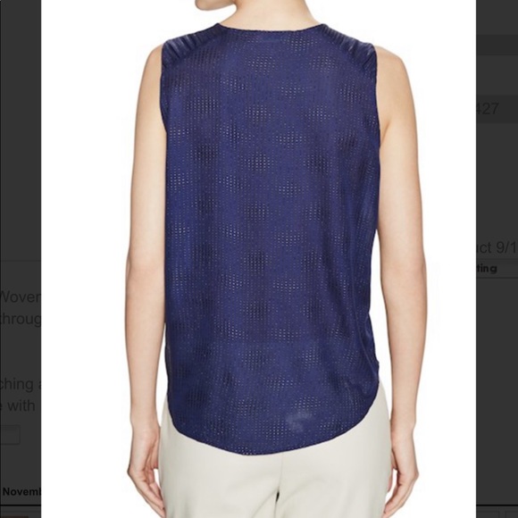 L’AGENCE Embellished Silk Sleeveless Blouse - Picture 4 of 5